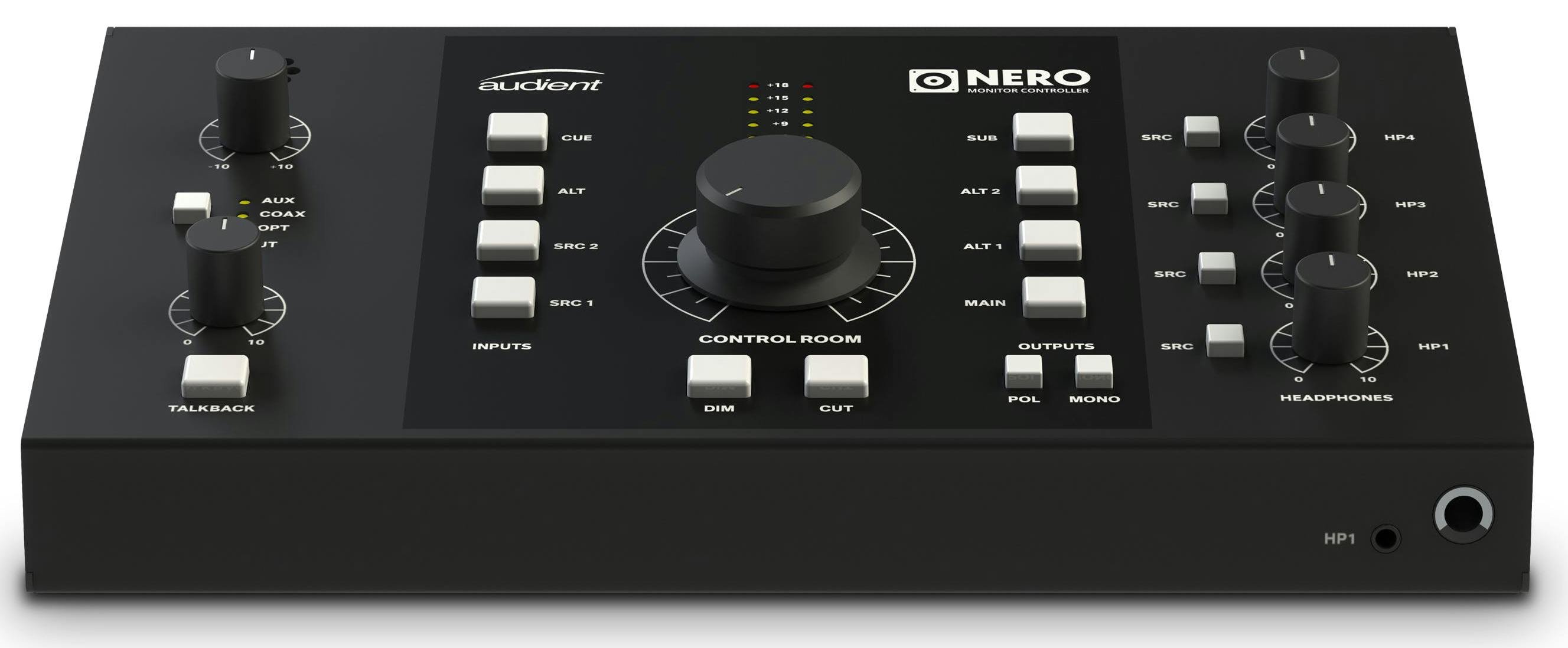 Audient NERO Monitor Controller & Headphone Amp - Andertons Music Co.